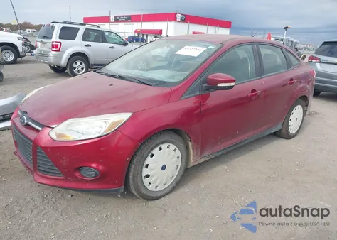 2013 Ford Focus Se z USA, uszkodzony, nr VIN 1FADP3F24DL174882